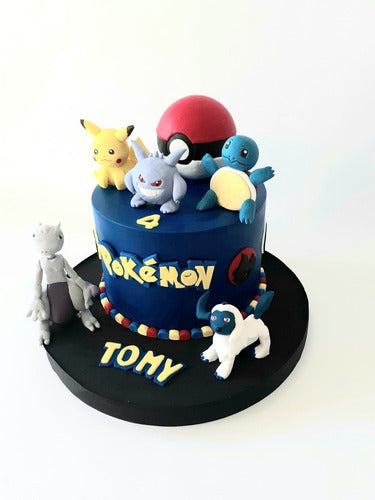 PamCakehouse Torta Cumpleaños Artesanal Pokemon 2