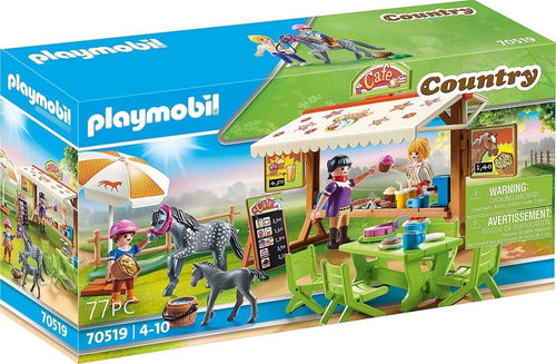 Playmobil Cafetería Pony Colección Country Accesorios 70519 0