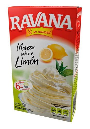 Mousse  Limon 100 Gr Ravana Postres Pro 0