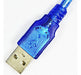 Azul Corto Usb 2.0 Un Varón Del Pin B Mini 5 Enchufes De Dat 2