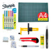 Premium Papercut Kit 14 Art. Cutter Set with Sharpie Markers and Precision Tools 0