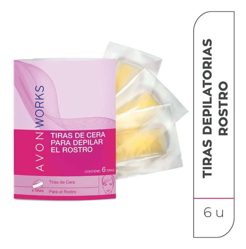 Avon® Facial Wax Strips Works 1