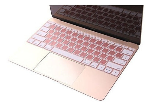 Rose Gold Keyboard Protector Skin Cover Para Macbook 12 Nuev 2