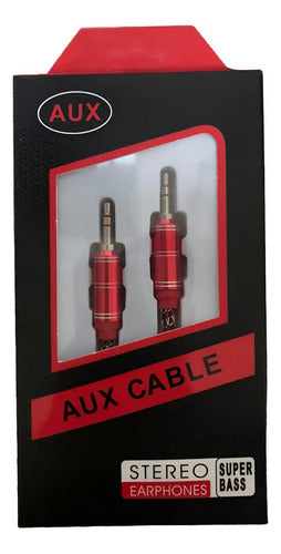 Cable De Audio Auxiliar 3,5 Mm A 1,5 M Macho Env 0