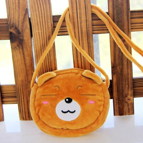 Mochila Cartera De Peluche Infantil Diseños Variados (car2692) 1