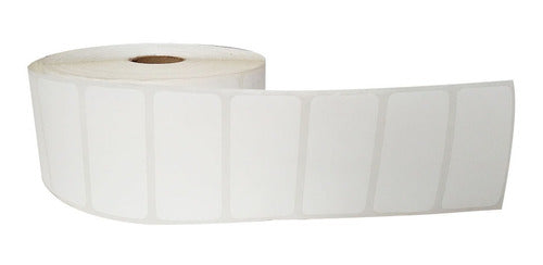 Illustration Paper Labels Roll 63x32mm Ideal for Zebra GC420 0