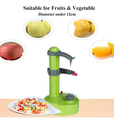 Pelador Para Frutas Y Verduras  Automatico De Rotación 1