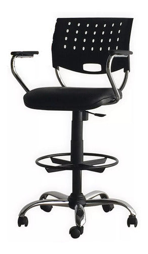 Mondo Sedie High Armrest Swivel Chair for Cash Registers 1