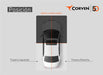 Rear Wheel Bearing Kit for Ford Ranger 3.0 TDI by Corven 1