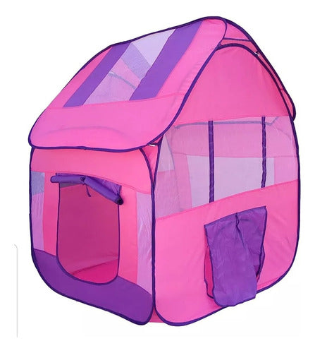 Cubeta Children's Play Tent - Multicolor House Design 0