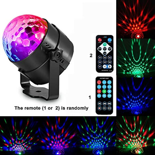 AMANEER Sound Activated LED Party Lights 1