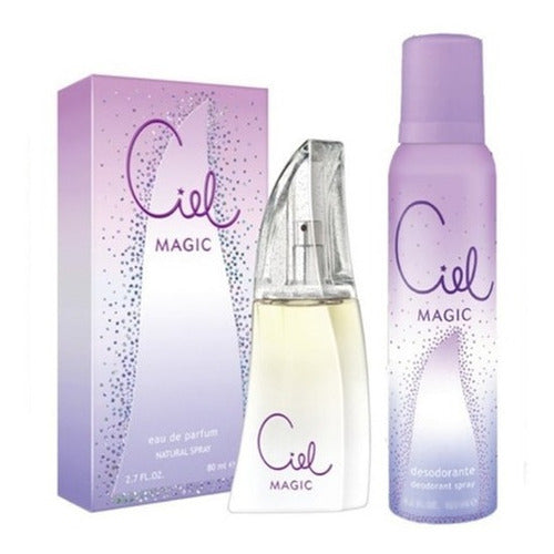 Perfume Mujer Ciel Magic Edt X 80ml + Desodorante De Regalo 0