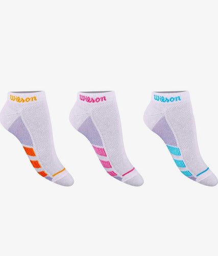 Wilson Pack X3 Women's Cotton & Polyester Ankle Socks 186 0