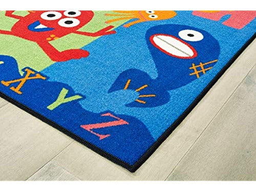 Carpets for Kids Monstruos Del Alfabeto, 3 X 46 1