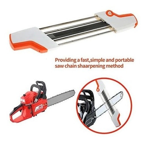 Frtzal 2-in-1 4.8mm Chain Sharpener for Stihl Chainsaw 325 3/16 1