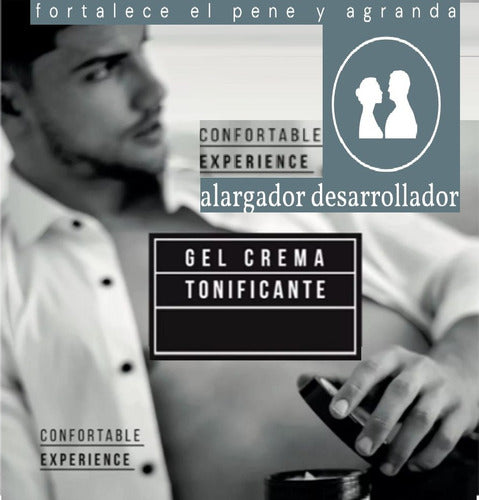 Gel Crema Intimo Masculino Elongador Desarrollador 4