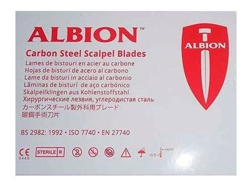 Albion Bisturi Blade No. 21 Box of 100 0