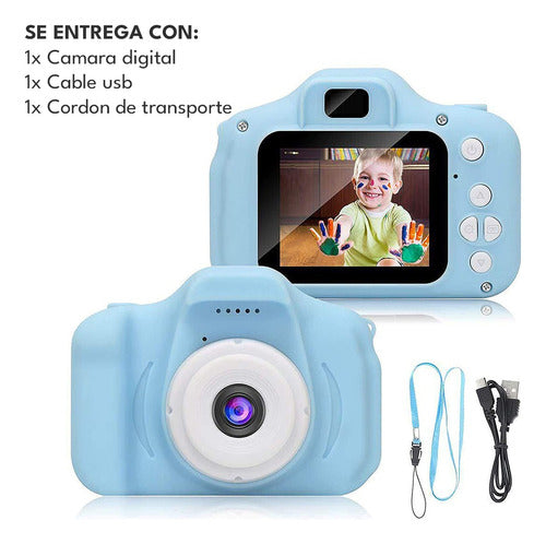 Mini Digital Rechargeable Kids Camera with Video Recording and Games 24