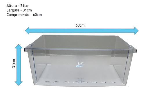 Gaveta De Legumes Geladeira Continental 470090 Original 1
