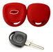 Cubre Volante + Funda Llave Silicona Chevrolet Corsa - Rojo 4