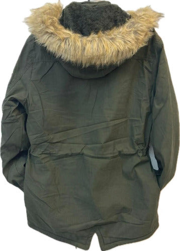 Parka - Campera Hombre Gabardina Forrada Authentic Apparel 7