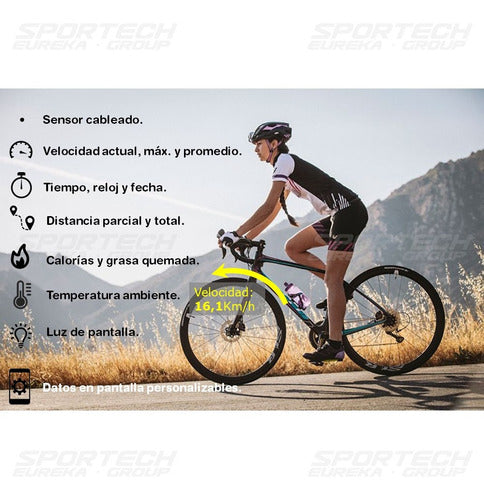 Digital Bicycle Speedometer Mountain Road MTB 29 Inch Wired Version 14