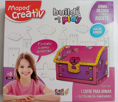Maped Build & Play Chest Set (1809095) for Assembling and Decorating 1
