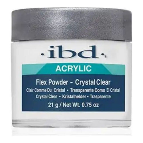 IBD Polymere Crystal Clear for Acrylic Nails 21g 0