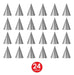 Beistle 24 Piezas Silver Cone Hats Suministros Para Fiestas 4