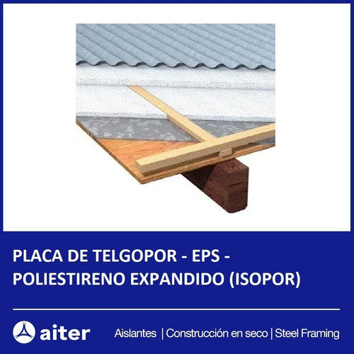 Estisol Placa De Telgopor - Alta Densidad 40 Mm - 25 Kg/m3 1