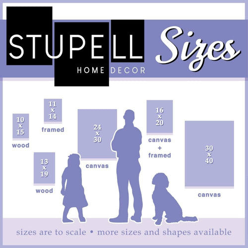 Stupell Industries Gotpping Blue And Purple With Soft Neutra 2