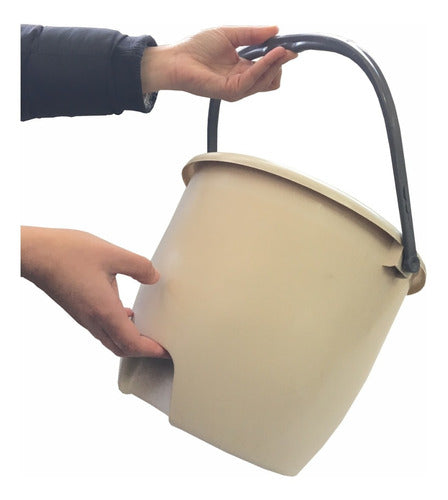 12L Bucket with Mop Holder and Reinforced Wringer - Smart Product 0