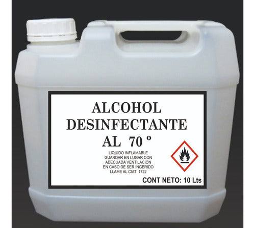 Nacional Alcohol Al 70º Desinfeccion 10 Litros 2