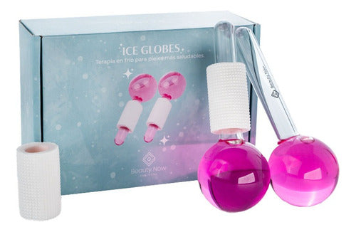 Beauty Now Argentina Ice Globes - Cold Crystal Facial Massager 0