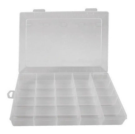 Transparent Plastic Organizer Drawer with 25 Divisions 1
