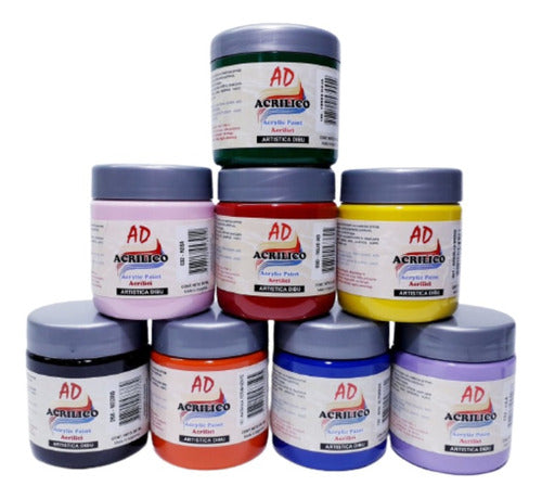 Set of 36 Acrylics AD 200 mL Each - Acrylic Paint 0