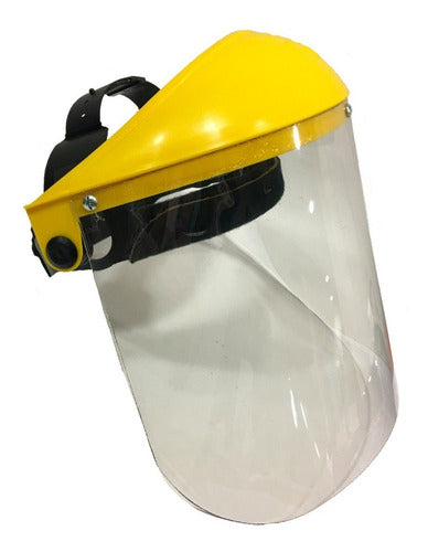 Face Shield with Zipper Harness 2