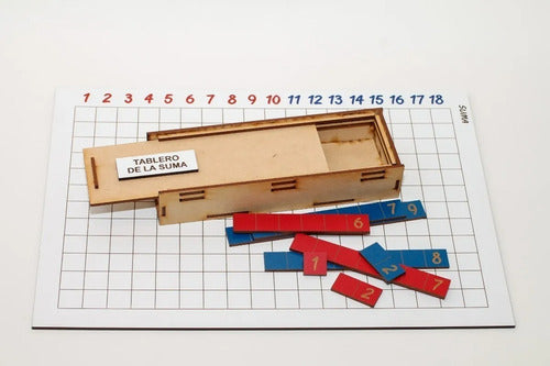 Imaginar Montessori Subtraction and Addition Boards Kit 4