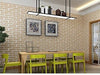 Le Monde Yellow Brick Adhesive Washable Wallpaper 53 Cm 6