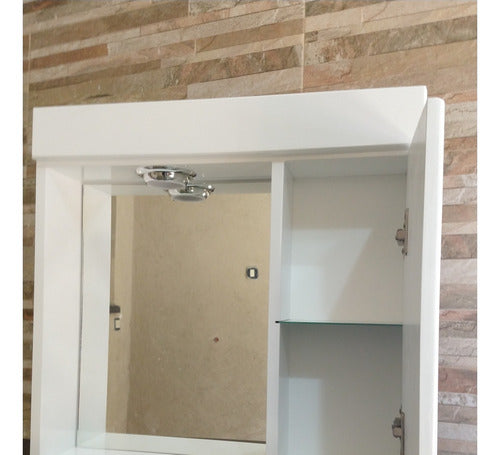 F.I Bathroom Medicine Cabinet with Mirror Door - 50 cm Offer! 1