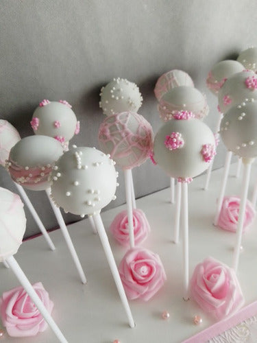 Reyna Tortas Cake Pops Decorated Thematic 15 Years, Weddings, Etc. 3