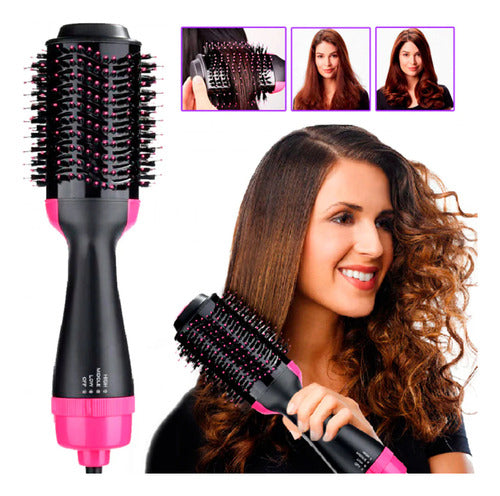 Cepillo Voluminizador Secador De Pelo Electrico Brushing 1