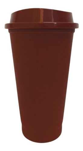 50 Reusable Starbucks Style Cups Dark Colors Gift Set - Wholesale 3