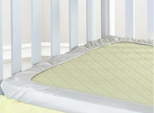 Waterproof Towel and PVC Crib Co-sleeper Mattress Protector 90 x 50 0