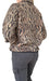 The Look Box Printed Shearling Jacket with Buttons for Women 3