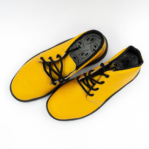 Tushop Botin Amarillo Con Puntera V-seg Talle 46 1