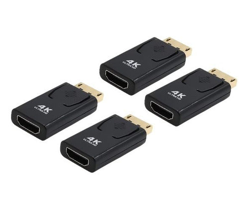 OTEC Adaptador DisplayPort A HDMI Dp A Hdmi Full Hd 4k X 4 Unid 0