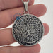 Surgical Steel Amulet Pendant Protection Luck Energy Om with Gift Chain 32