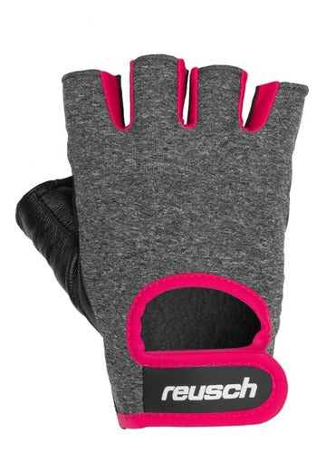 Reusch Women's Gym Gloves for Cycling, Bike, Gym, Spinning - Synthetic Suede Palm 0