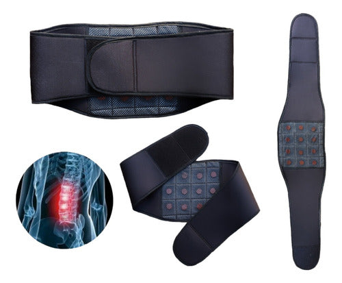 Bionetic Anatomical Magnetic Lumbar Belt for Back Pain and Disc Hernia Relief 0